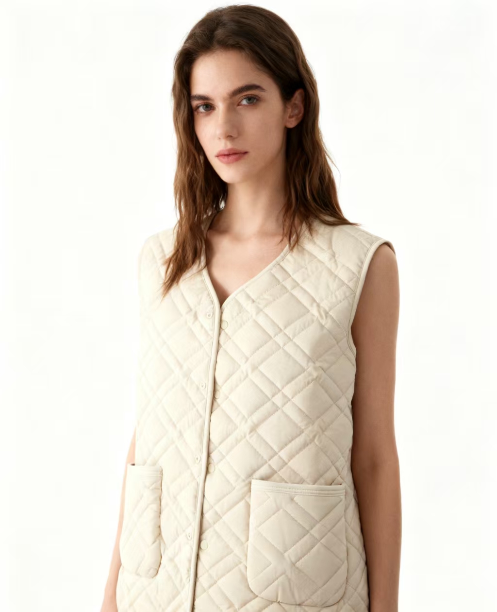 2025新款北极绒加绒加厚马甲马夹外穿背心冬季必备时尚保暖秋冬