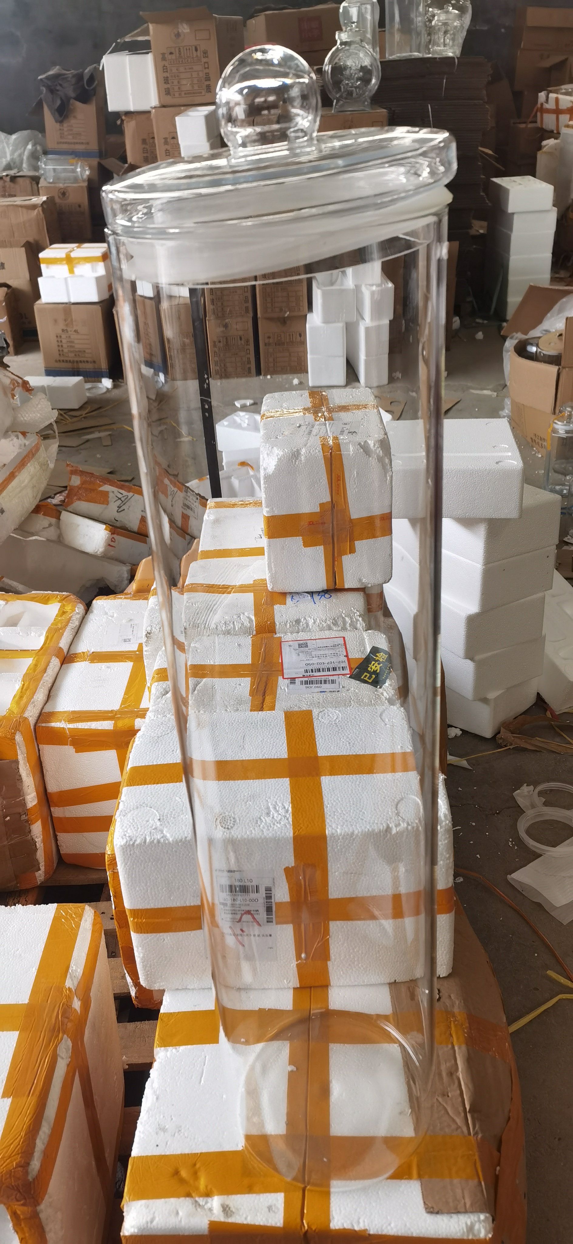 30斤的高硼硅60高加竹木底座 