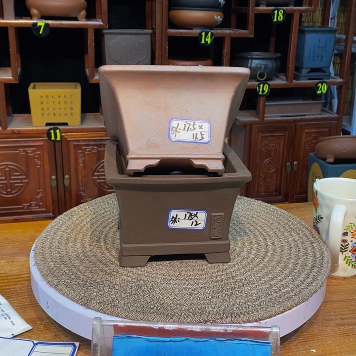 紫砂花盆紫砂紫砂