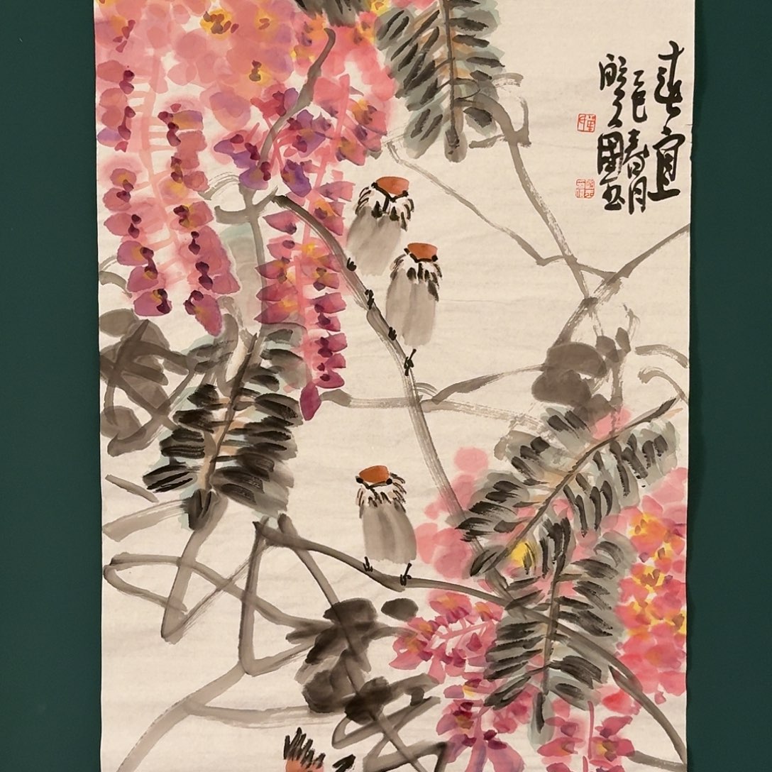 国画单国玉老师的作品