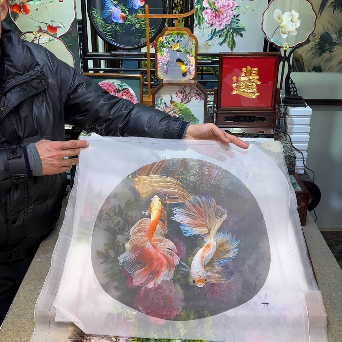 刺绣刺绣工艺精湛