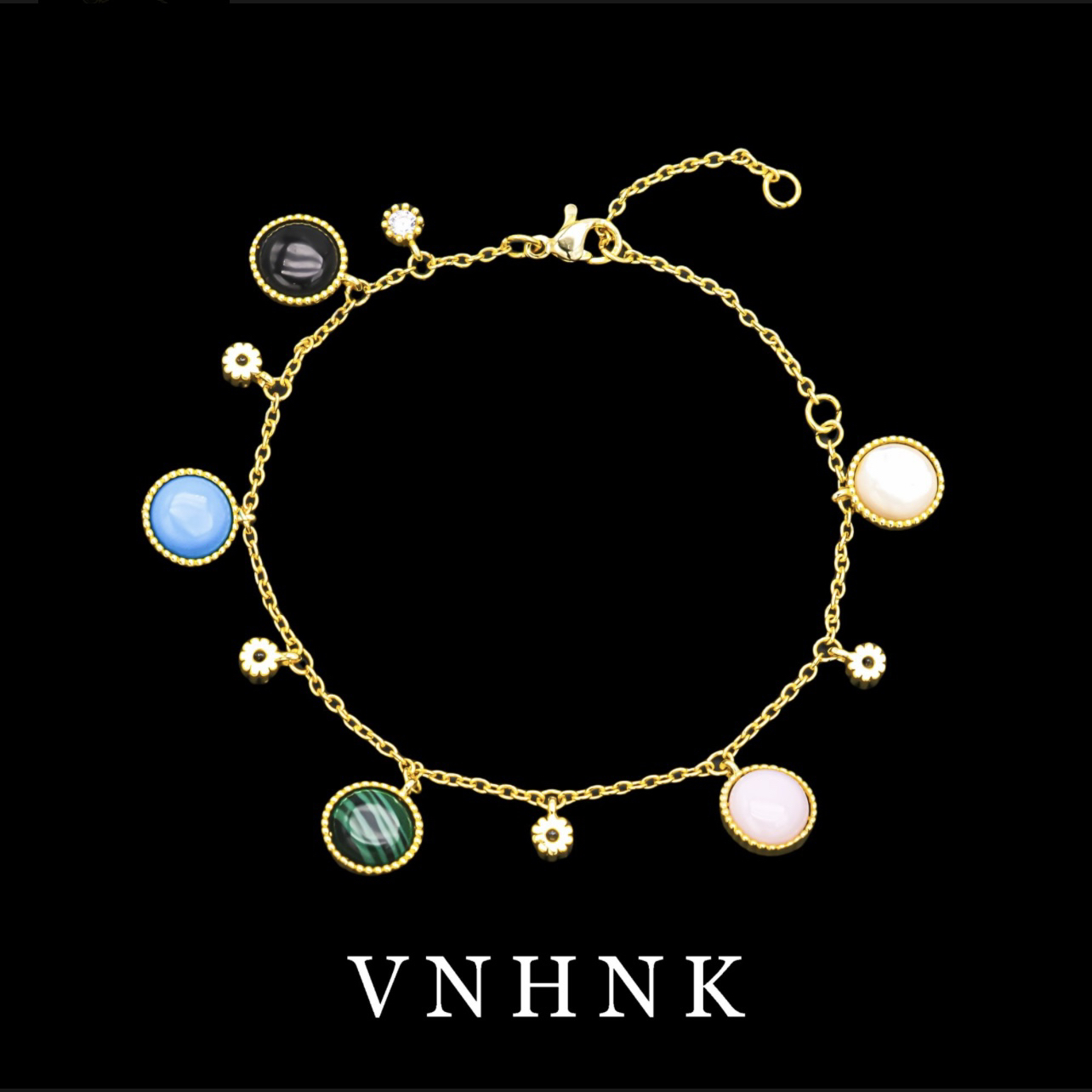 钛钢手链 美可儿   K232   金色(22cm)时尚气质手链