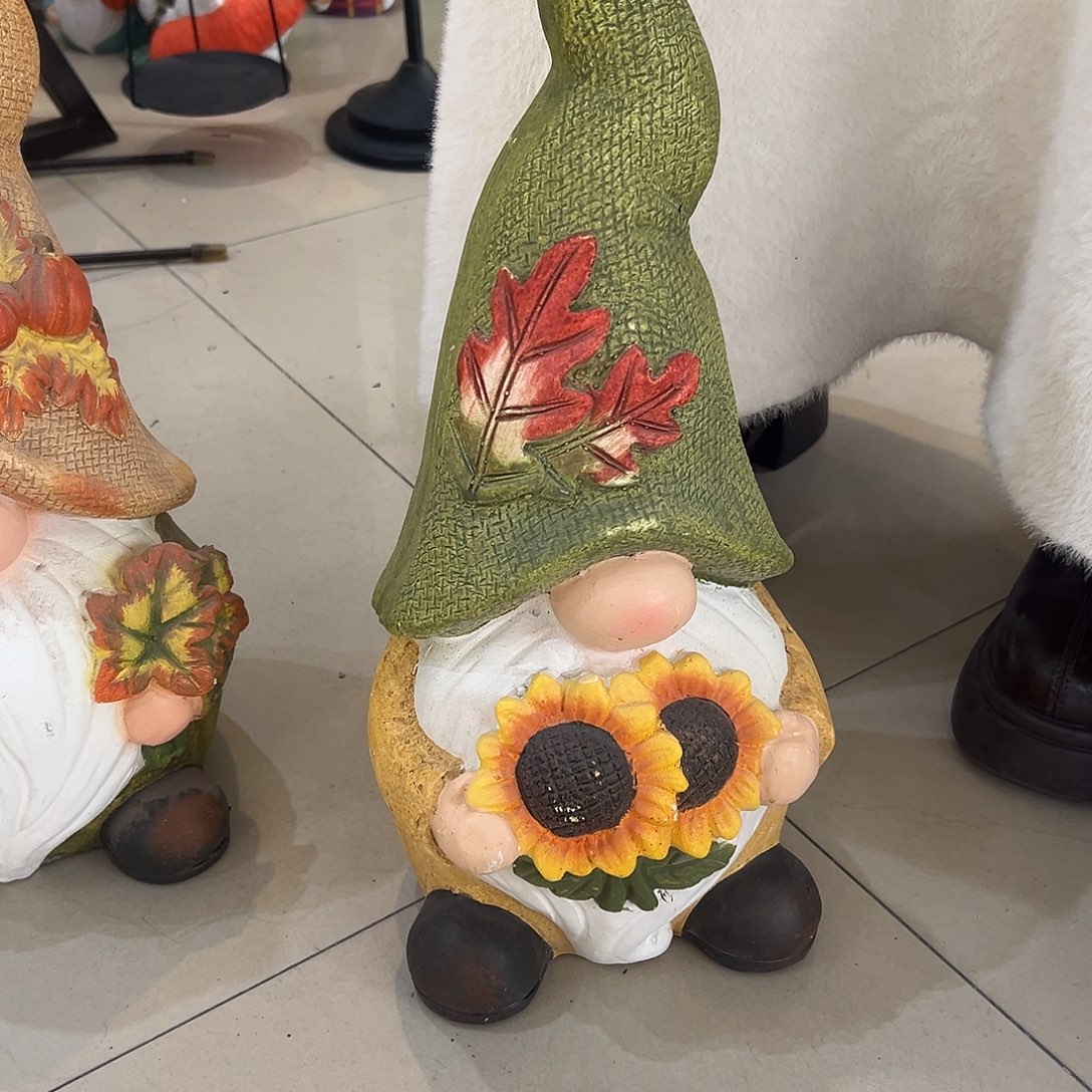 花园摆件红红火火微瑕