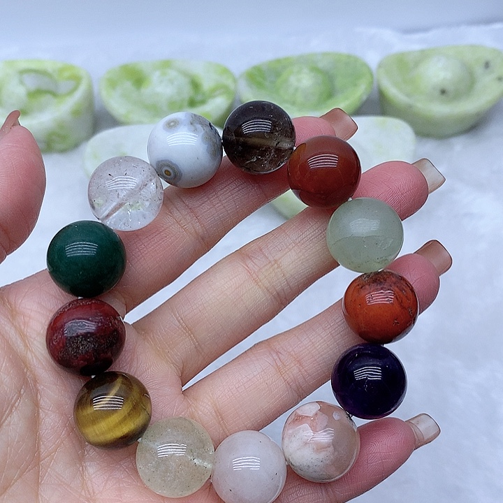 玛瑙/玉髓合金项链