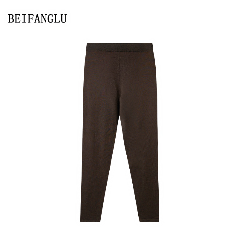 北方鹿【73.2%绵羊毛26.8%桑蚕丝】舒适保暖丝羊毛针织打底裤251428