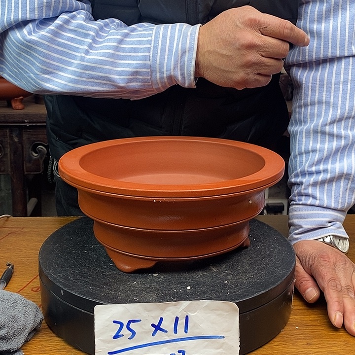 紫砂花盆货号一只ZJJ30