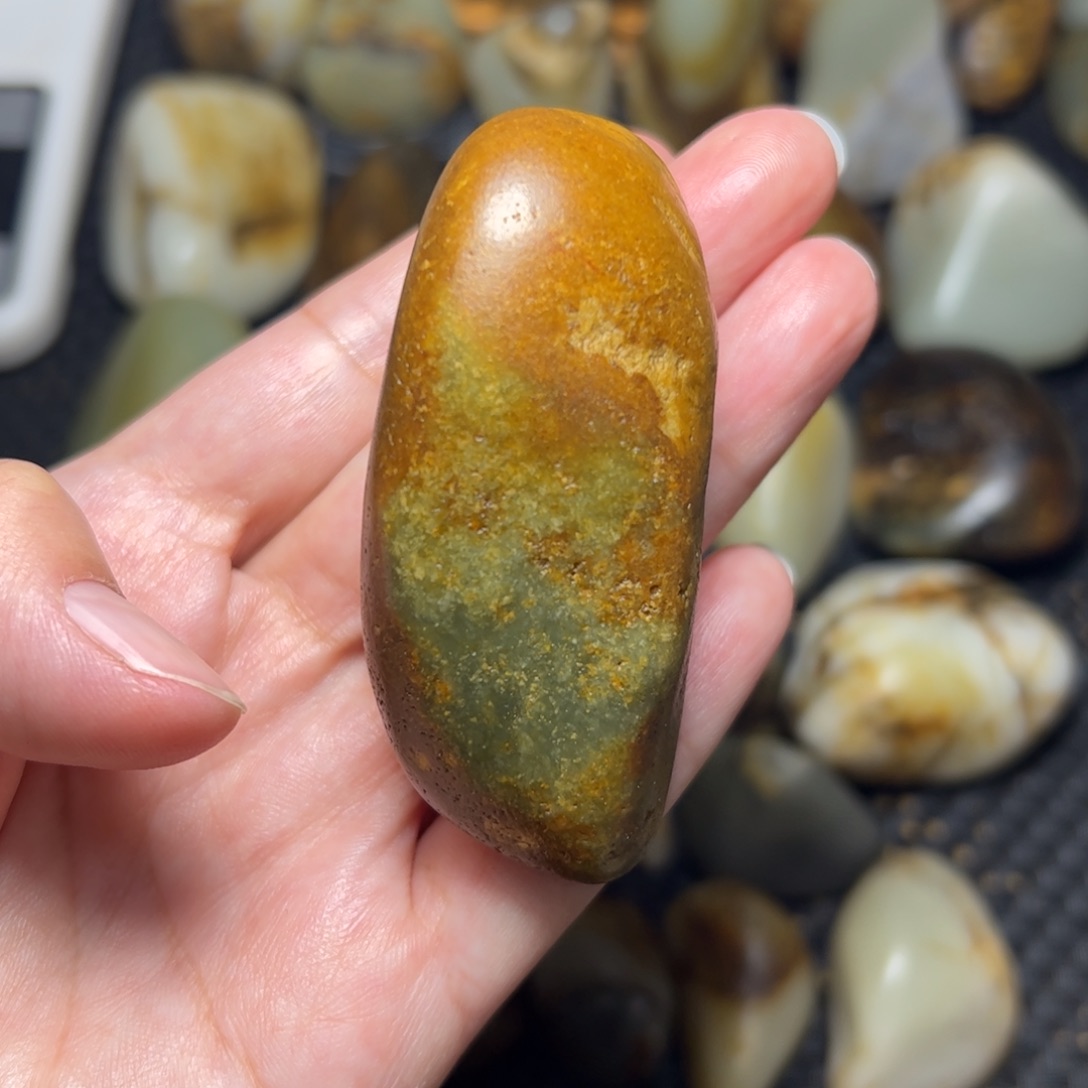 和田玉未镶嵌挂件9