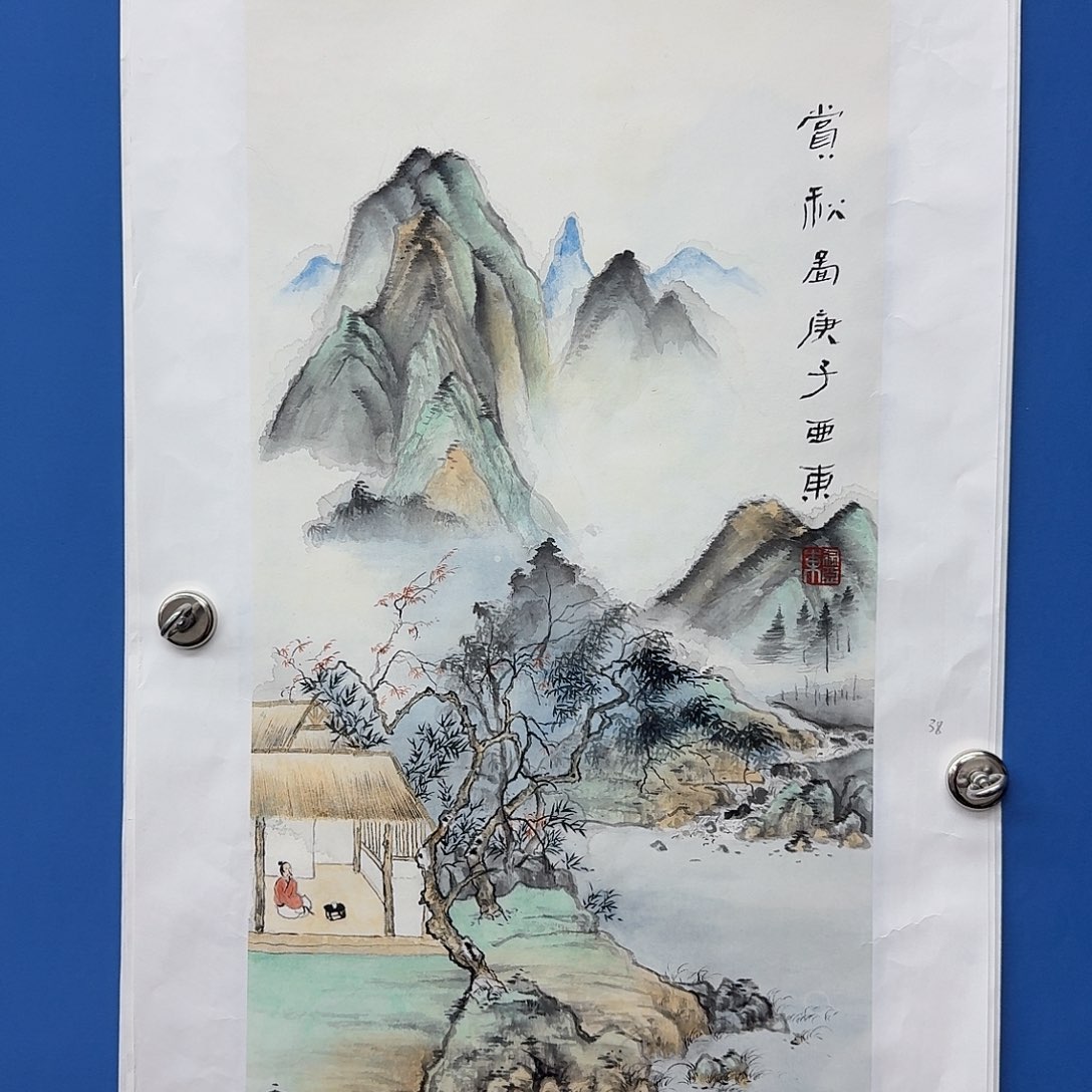 国画多次参加国内外大型