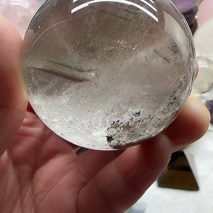 水晶球未镶嵌天然