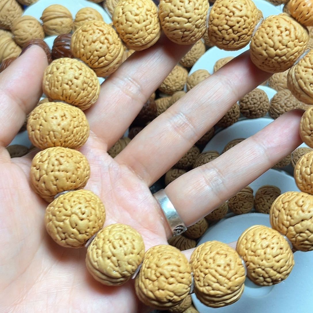 桃木6*?桃核手串23+桃核手串