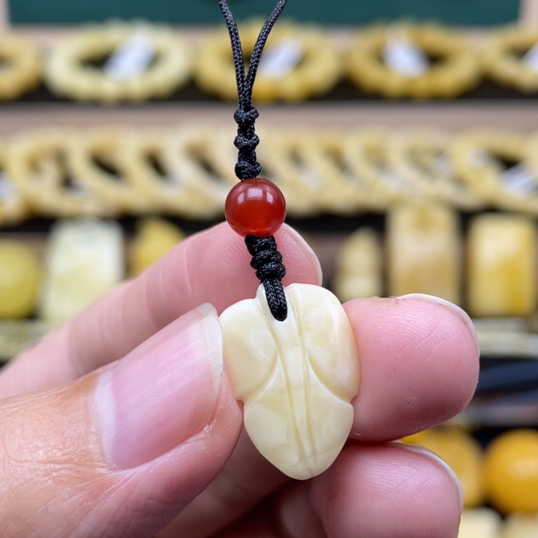 琥珀裸石未镶嵌琥珀蜜蜡