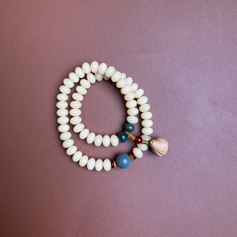 S0184-白玉菩提木手串（无礼盒）