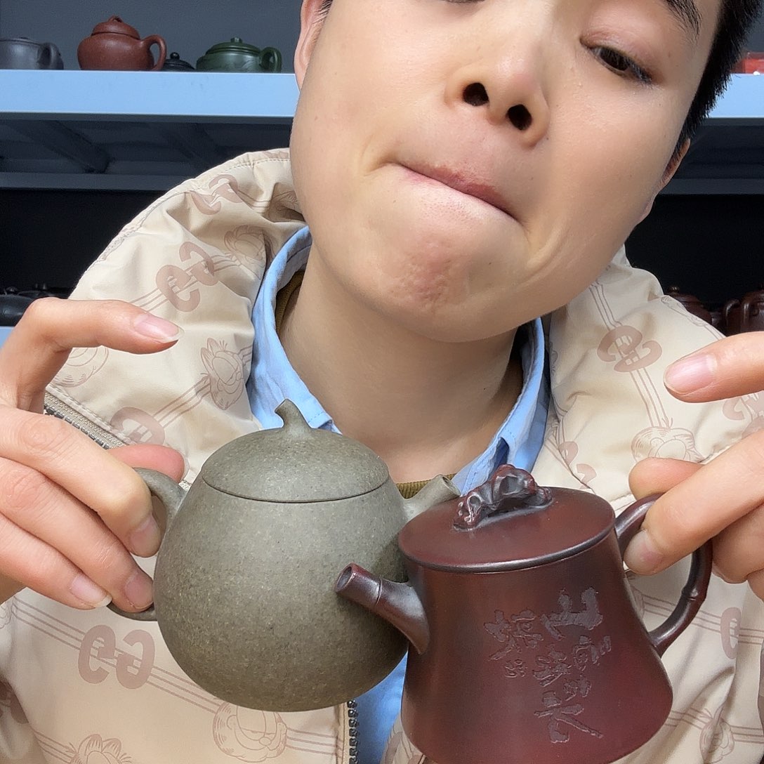 紫砂茶壶民间手艺人全手工制作