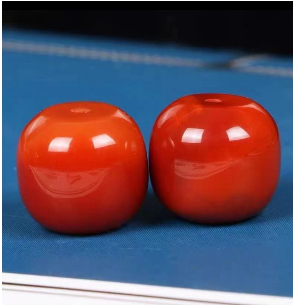 玛瑙桶珠保山圆散珠川料星月金刚手串顶珠 直播间选购