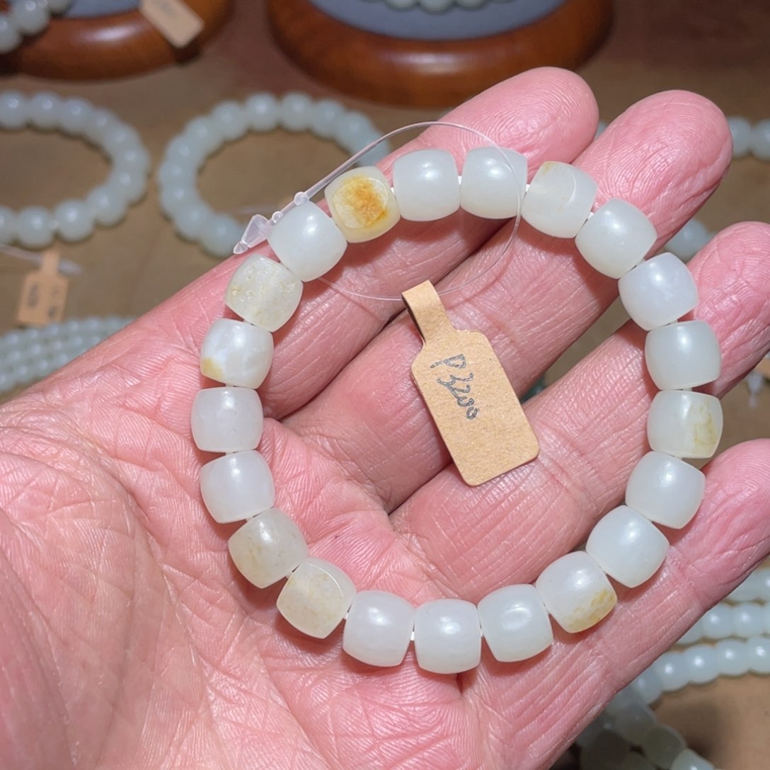 和田玉手串未镶嵌10mm