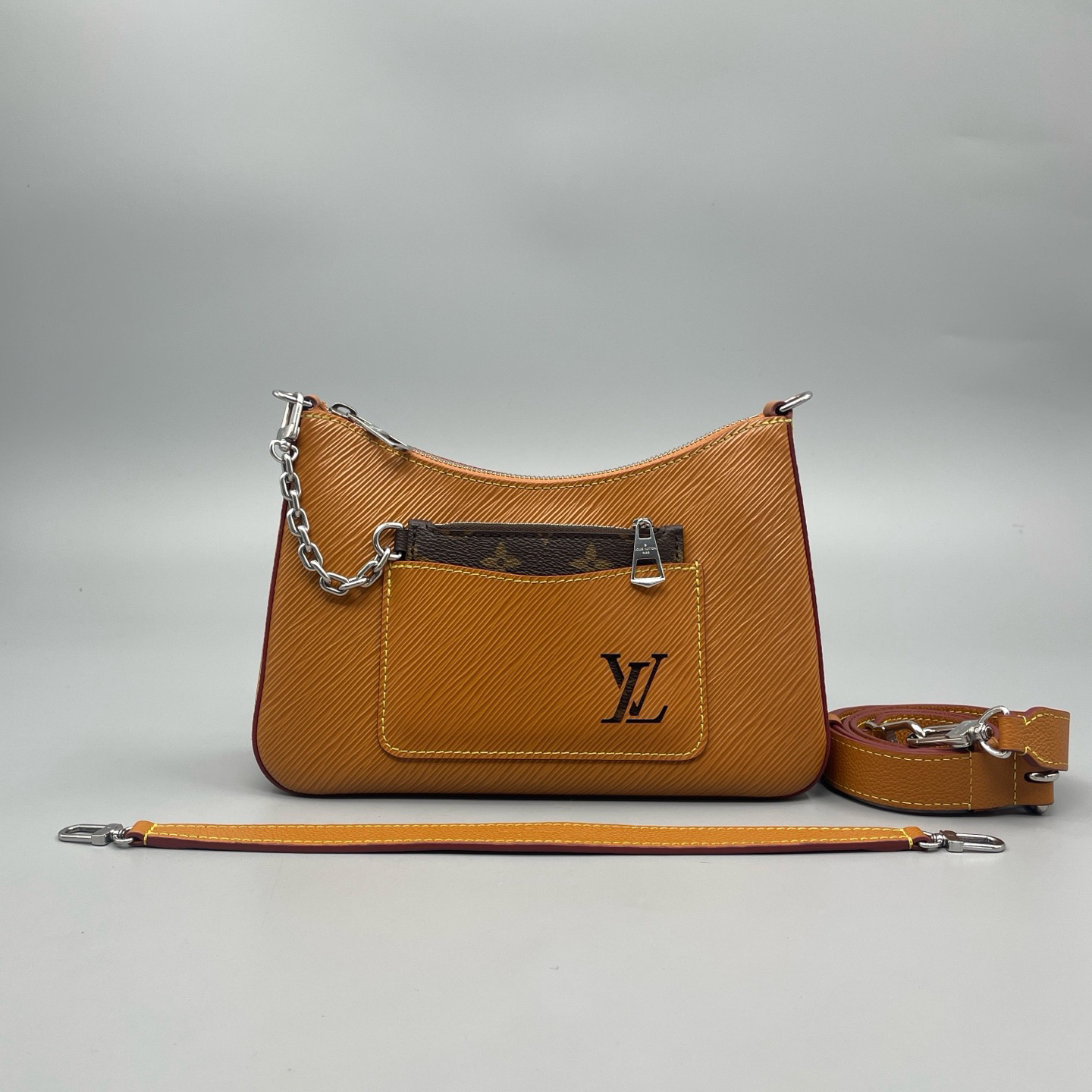 95新 LouisVuitton/路易威登 Marelle水波纹纯芯片 26*17 A3767
