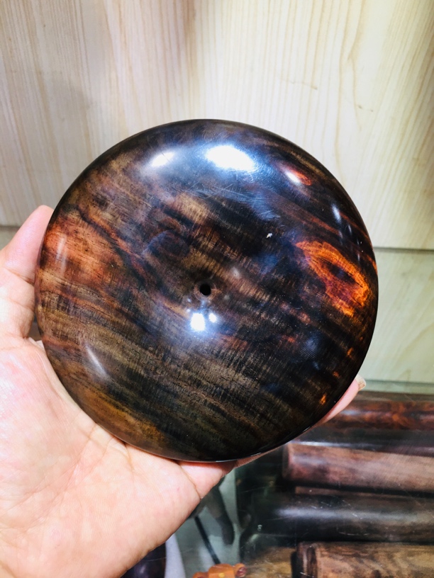 大红酸枝平安扣工艺品摆件开店开业送礼红木工艺品家居装饰品