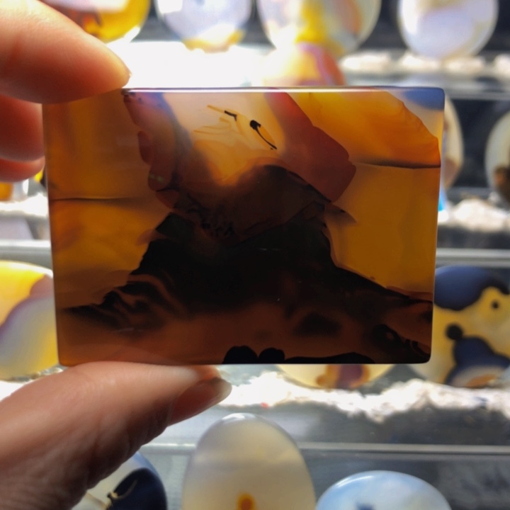 合金玛瑙/玉髓珠宝奇石94