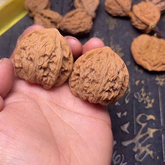 吊坠文玩核桃平底锅