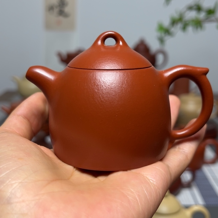 茶壶紫砂120cc全手工 秦權