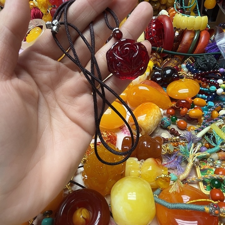 树脂制品2151小朵红色