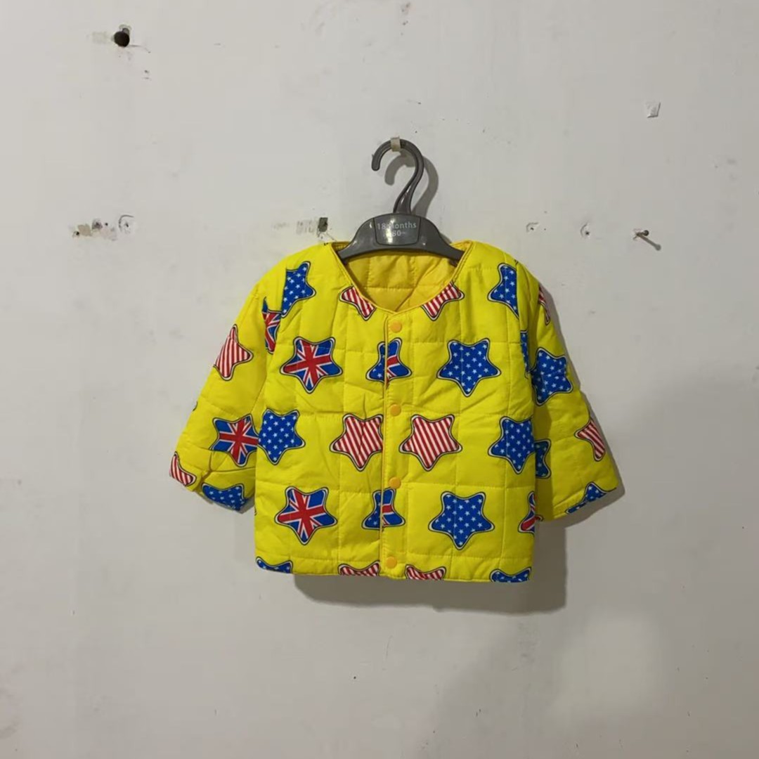 双面穿儿童小棉服