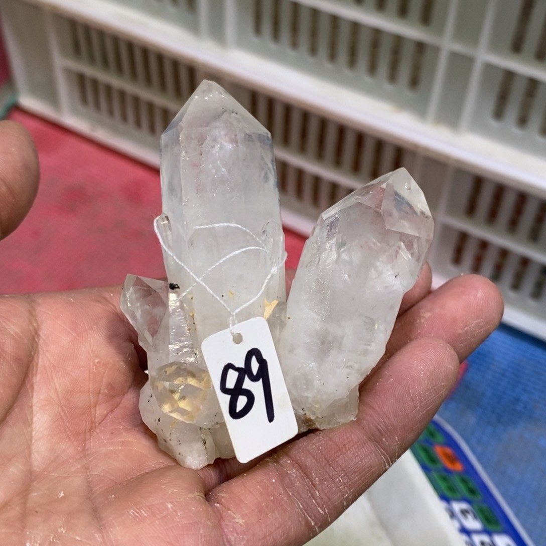水晶水晶原石摆件未镶嵌