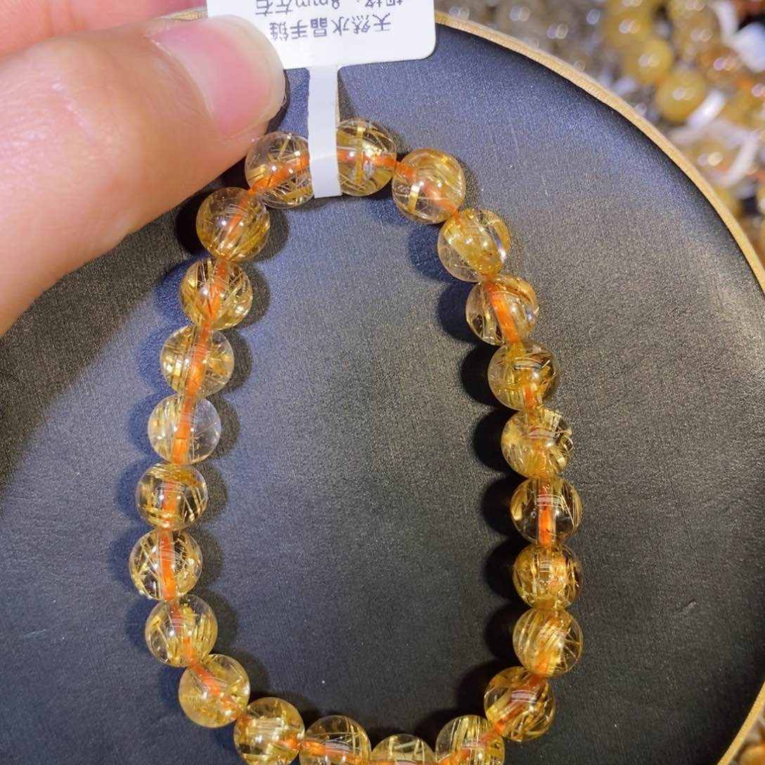 水晶手链未镶嵌手链8mm