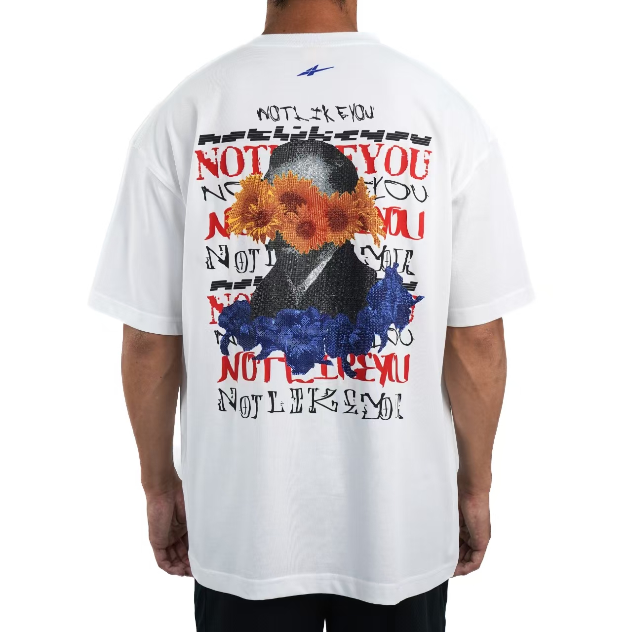 白2025SPO NOTLIKEYOU Van Gogh白色短袖生活T搭配not like you