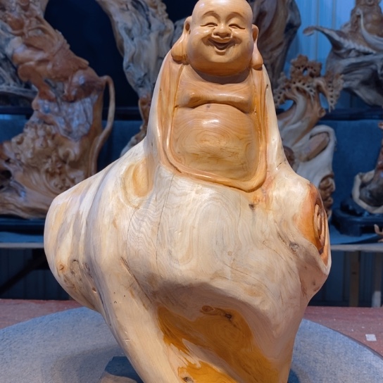 柏木（崖柏）根雕摆件