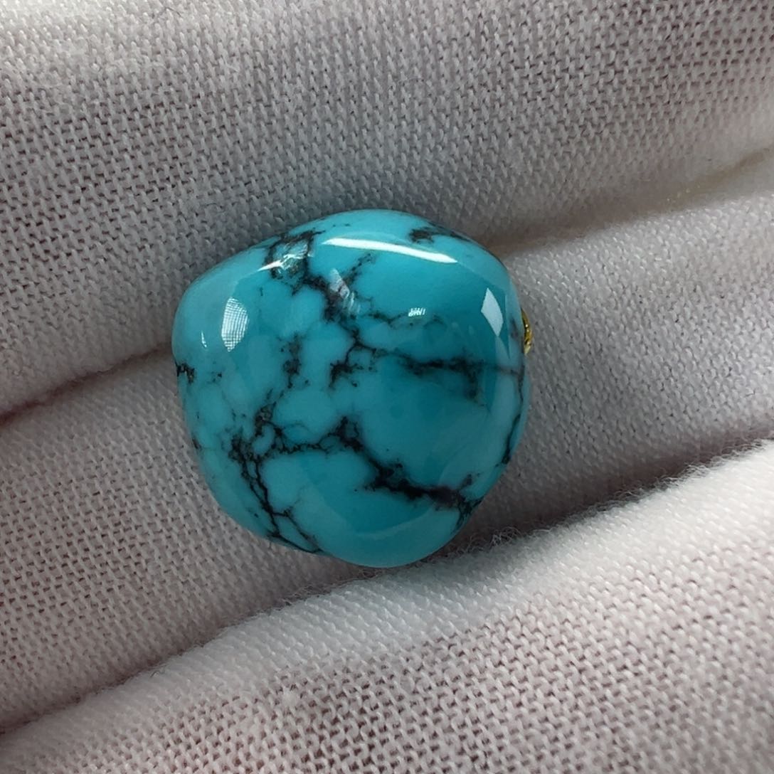 未镶嵌绿松石随形15mm