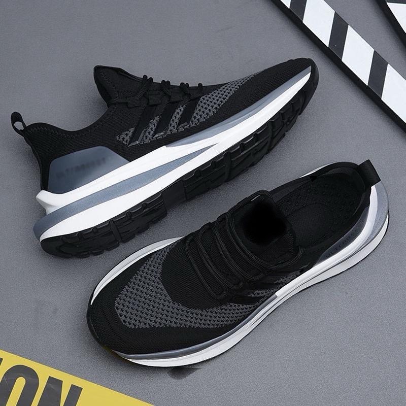 2025夏季新款经典百搭软底透气网面吸汗防臭防滑耐磨休闲运动鞋