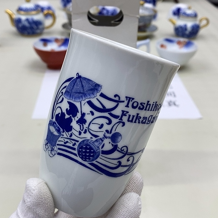 摆件口径深川瓷器