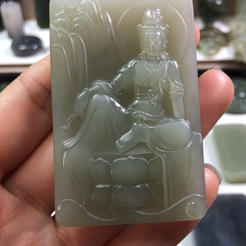 和田玉未镶嵌颈饰专***垫