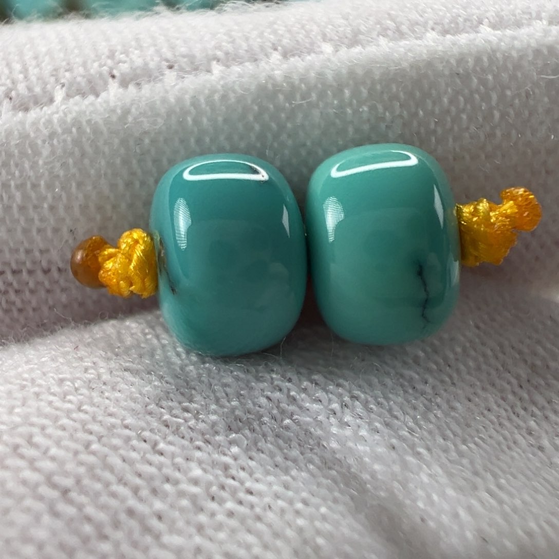 未镶嵌绿松石配饰7mm