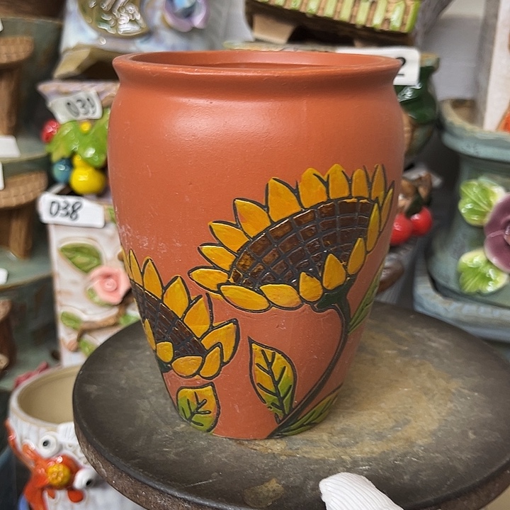 粗陶材质多肉花盆