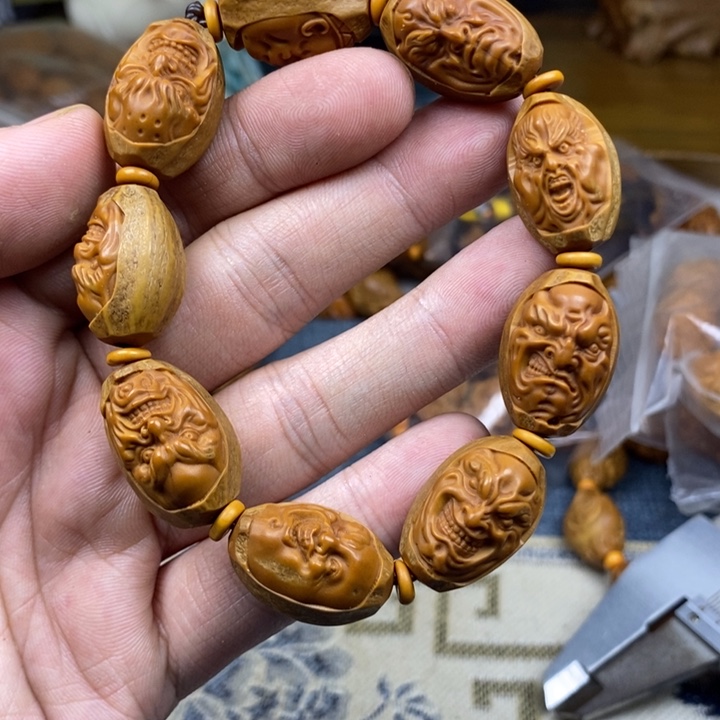 橄榄核手串/手链橄榄核雕工艺手串