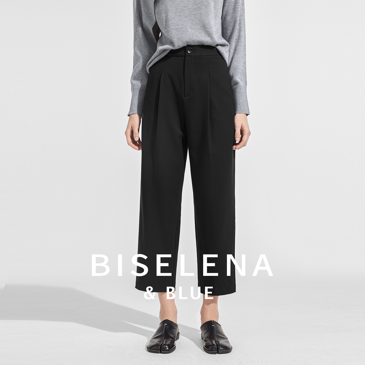 简约休闲风直筒裤2025秋季商场同款休闲简约直筒九分裤