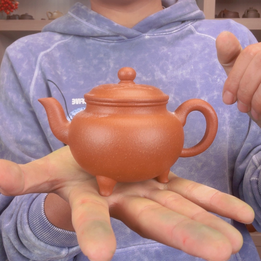 紫砂茶壶我是你的小可爱啊