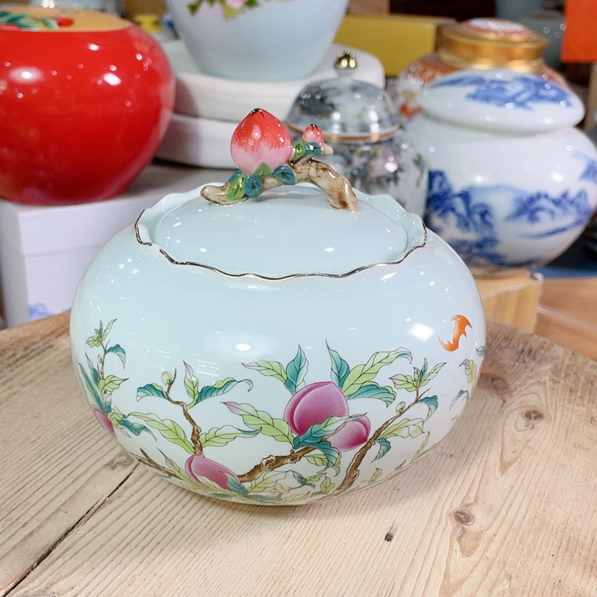 【闪购商品】罐陶瓷茶叶罐密封罐