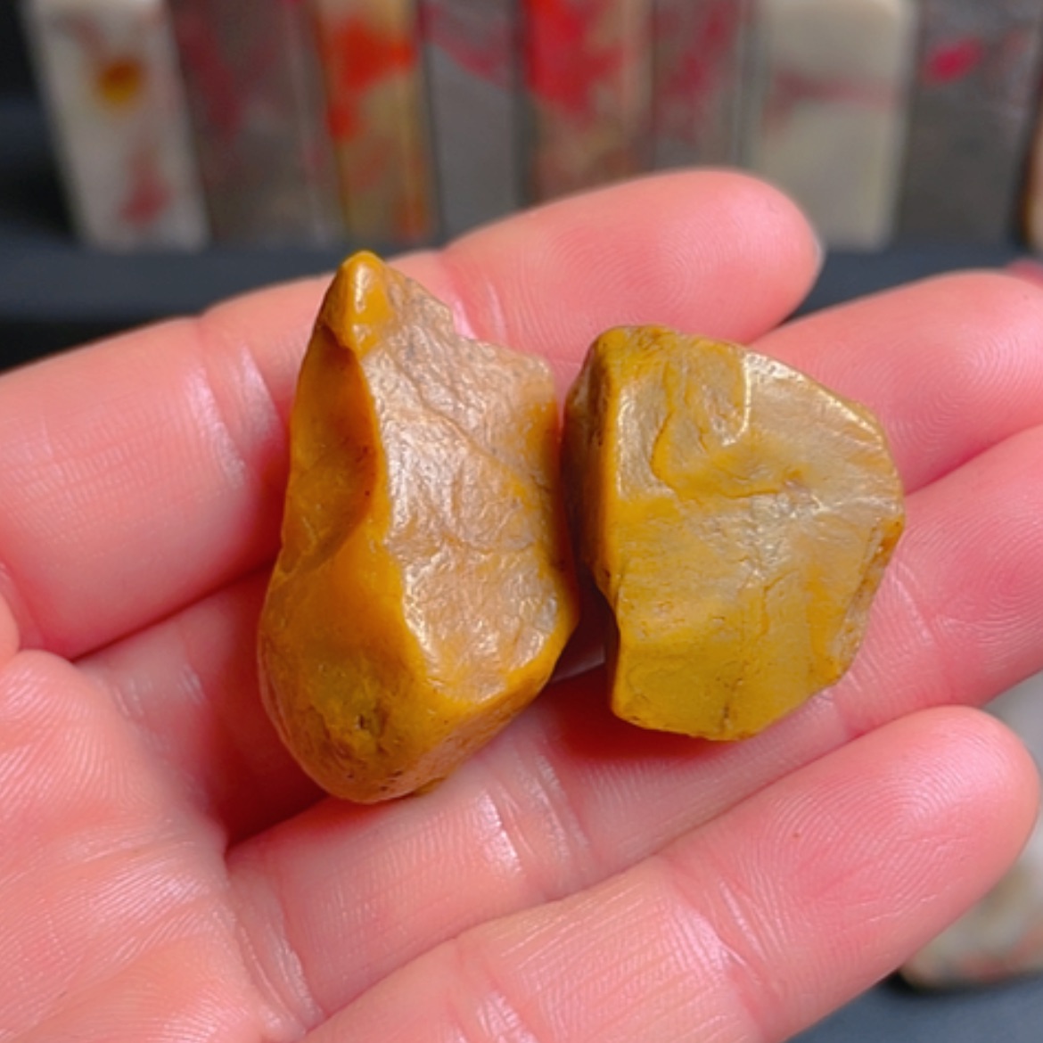 【闪购商品】田黄石?***。昌化田黄籽料