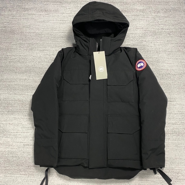 【canada goose】加拿大鹅 XS 黑色maitland派克大衣羽绒服全新带吊