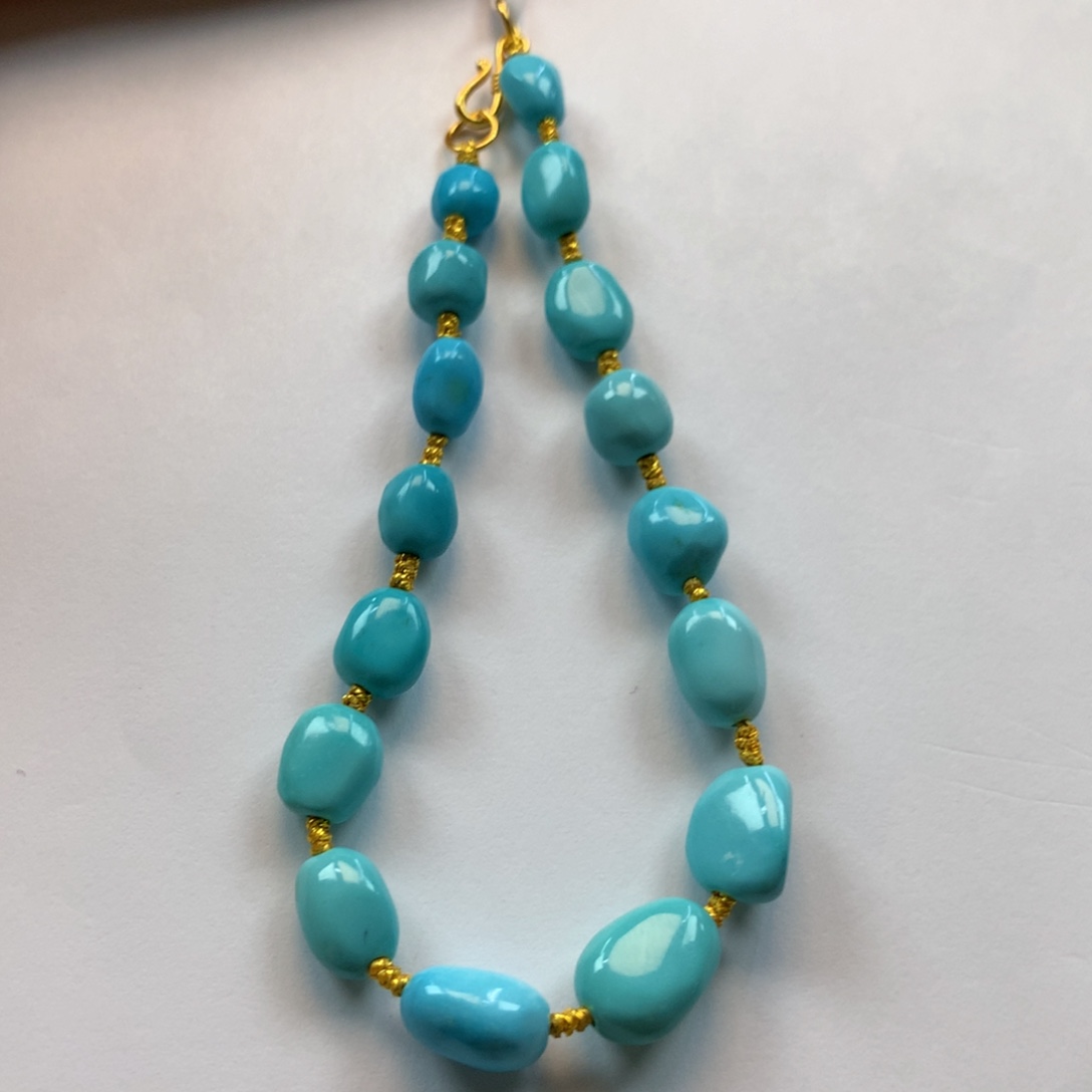 绿松石手串未镶嵌