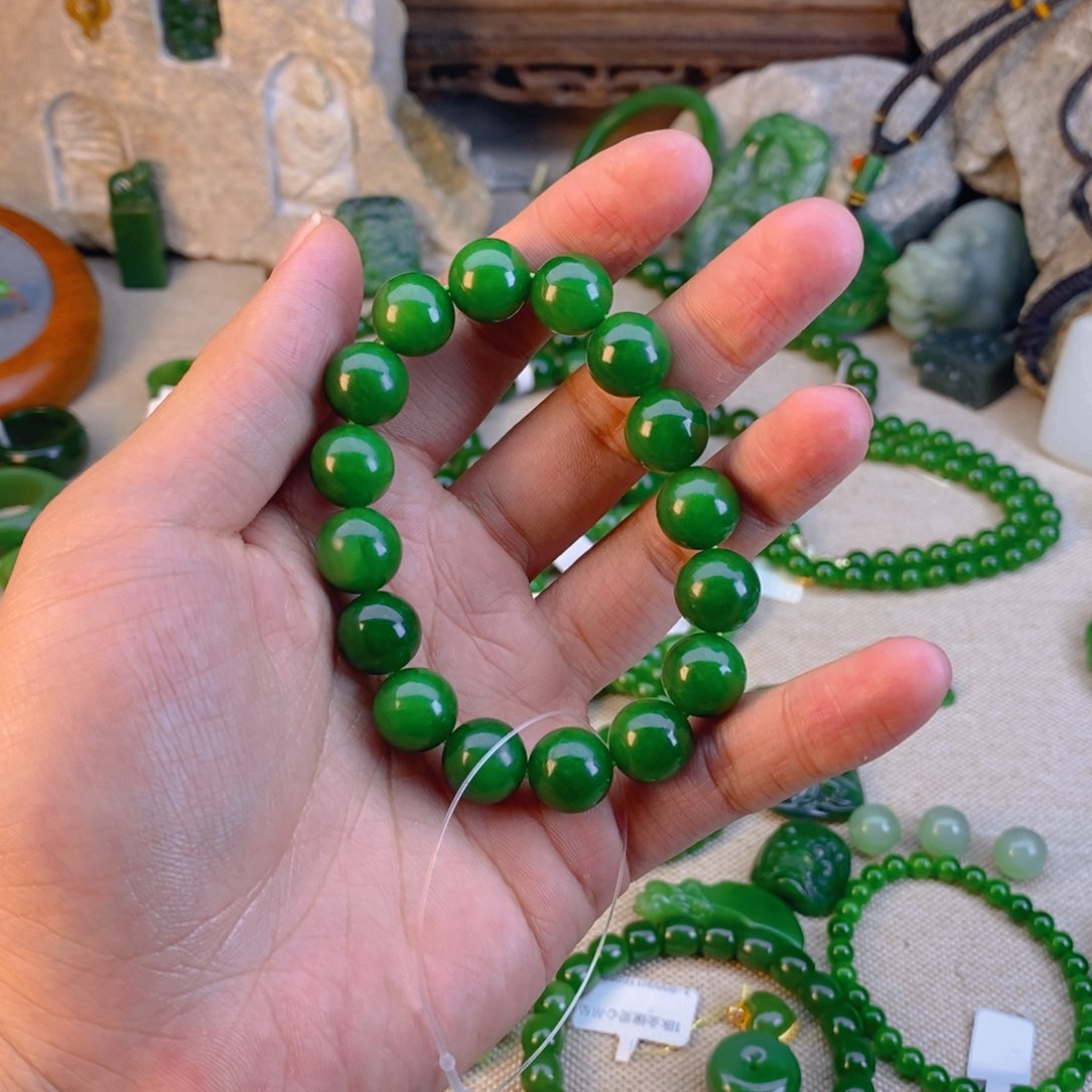 和田玉未镶嵌颈饰1*6