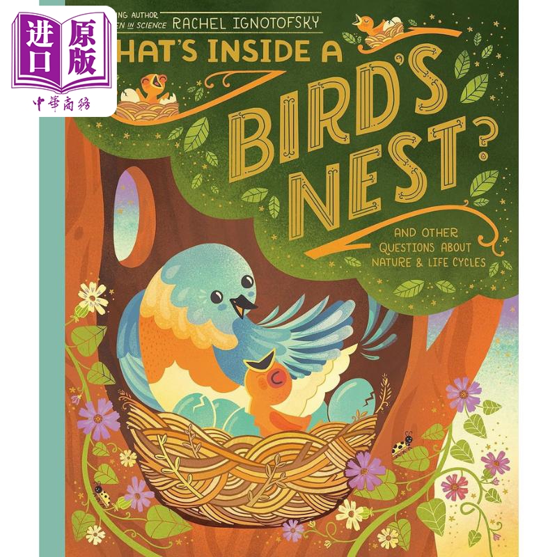 【中商】鸟巢的构造 Rachel Ignotofsky Whats Inside A Birds Ne