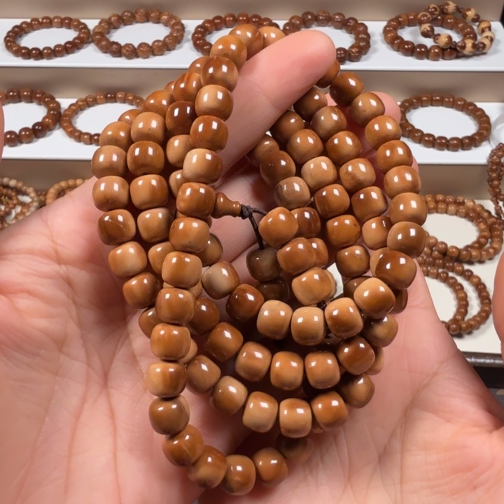 万***，库克手串库克菩提8*9老型珠114颗