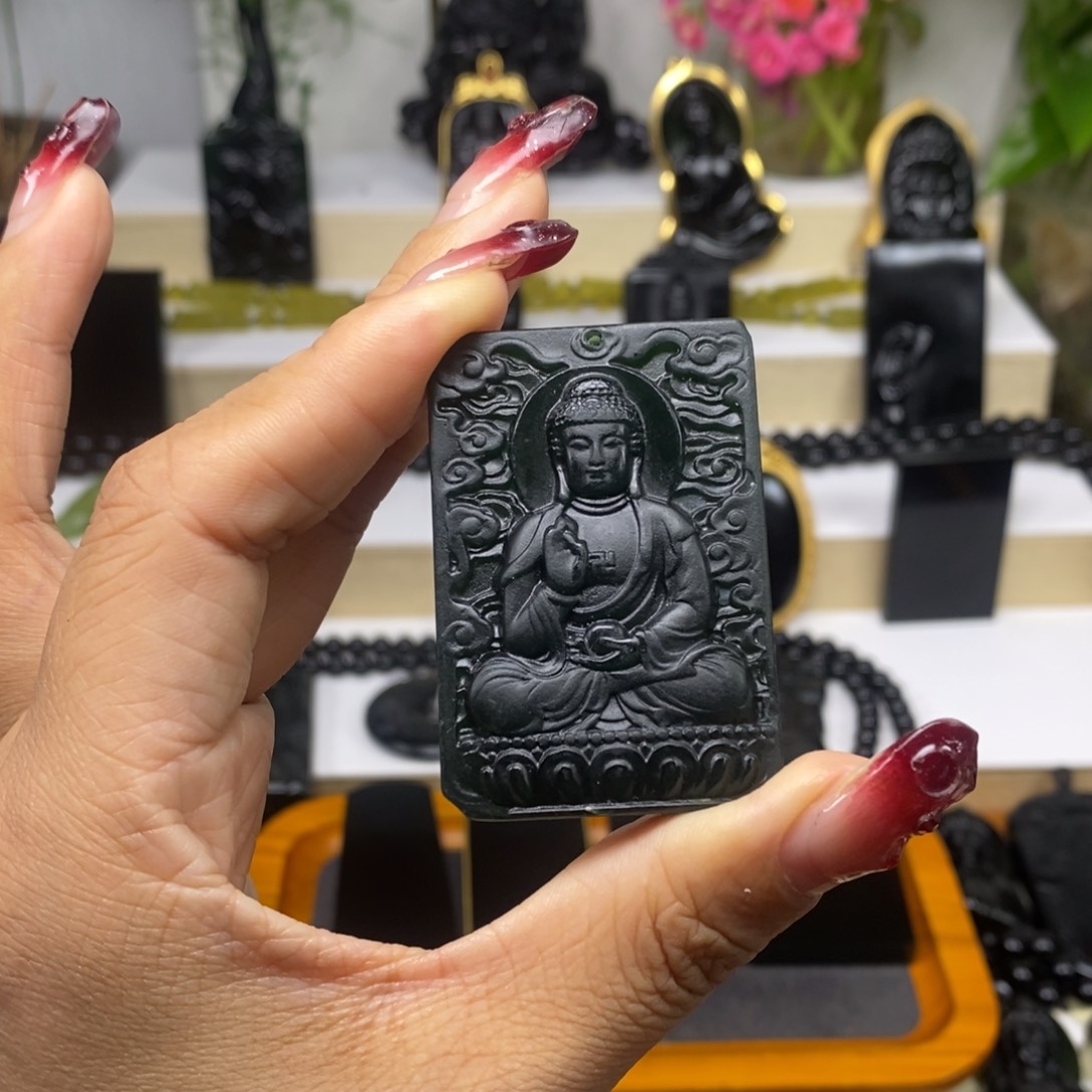 蛇纹石玉吊坠未镶嵌天*