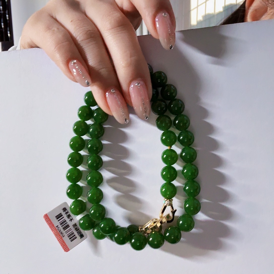 项链未镶嵌和田玉（碧玉）用****1