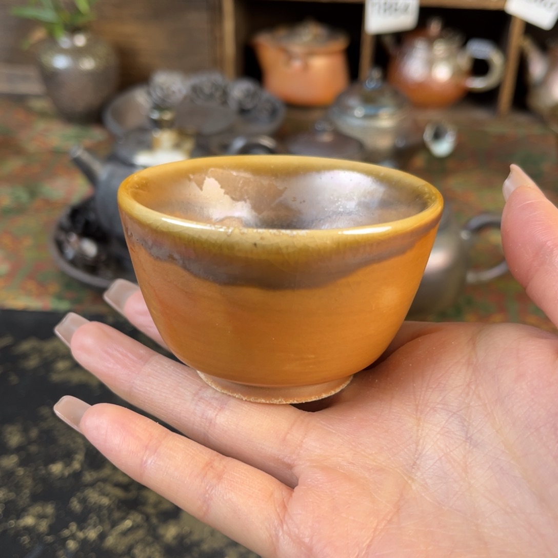 杯柴烧茶器主人杯杯