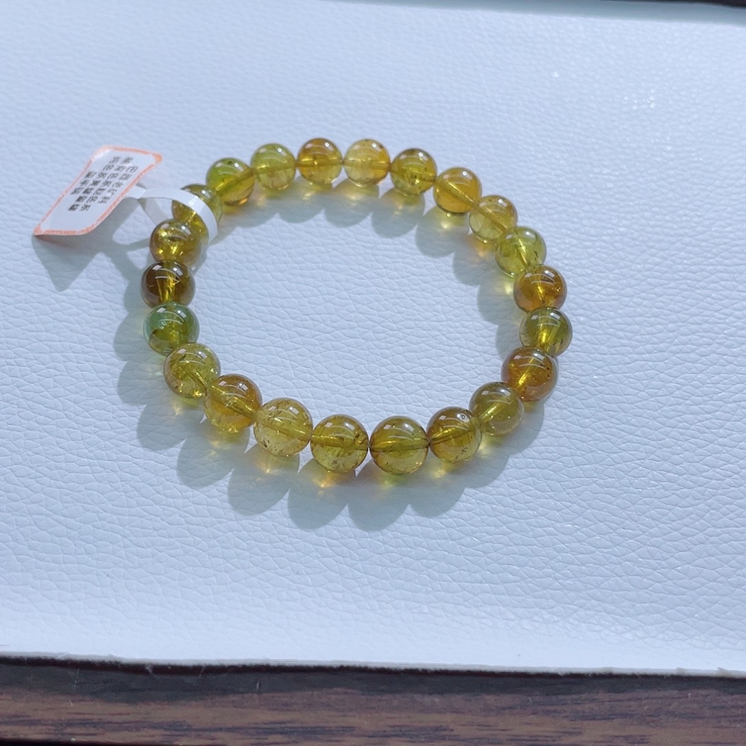 未镶嵌手链碧玺9.3mm左右